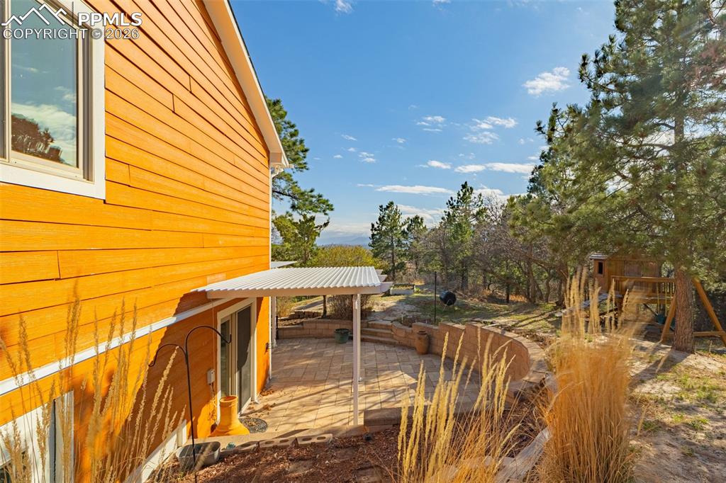 Image 38 of 39: Back patio