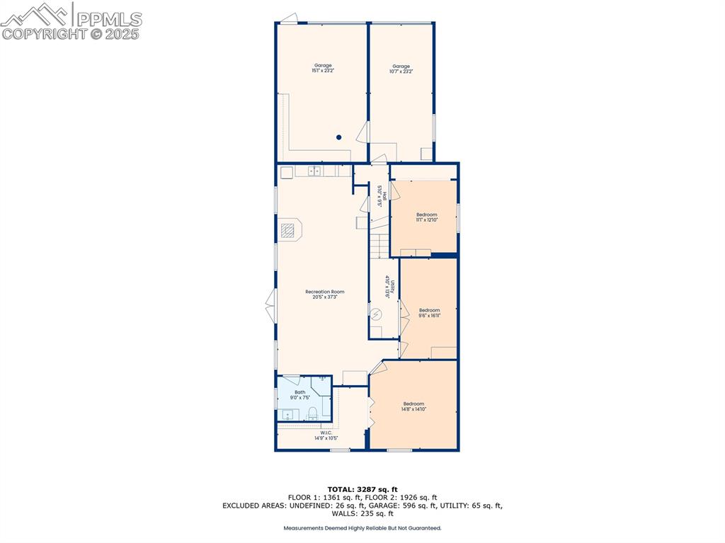 Image 24 of 38: Floor plan / room layout