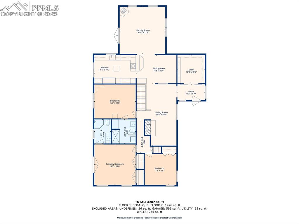 Image 25 of 38: Floor plan / room layout