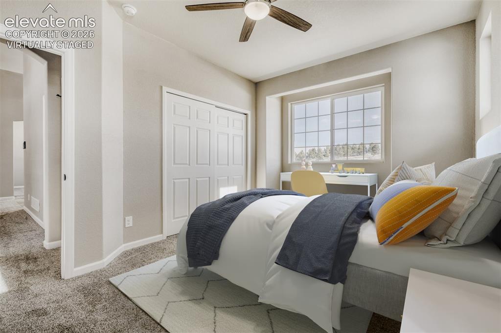 Image 25 of 50: Virtually Staged Secondary Bedroom #2