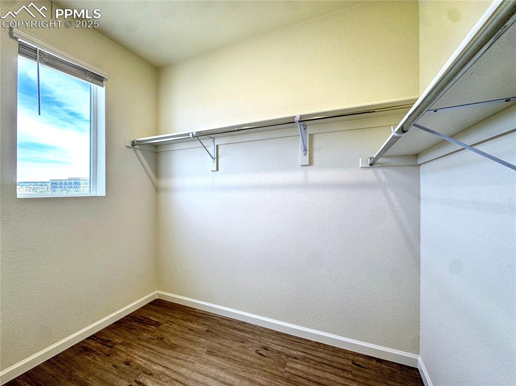 Image 23 of 29: Huge Primary Closet