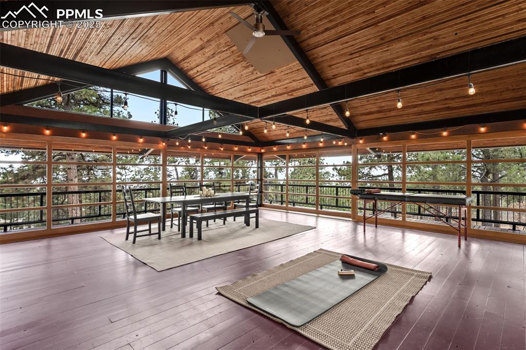 Image 36 of 39: Sunroom / solarium with healthy amount of natural light