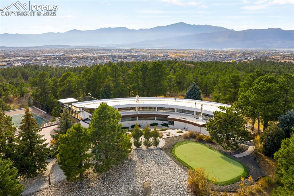 Image 37 of 39: Drone / aerial view of mountains