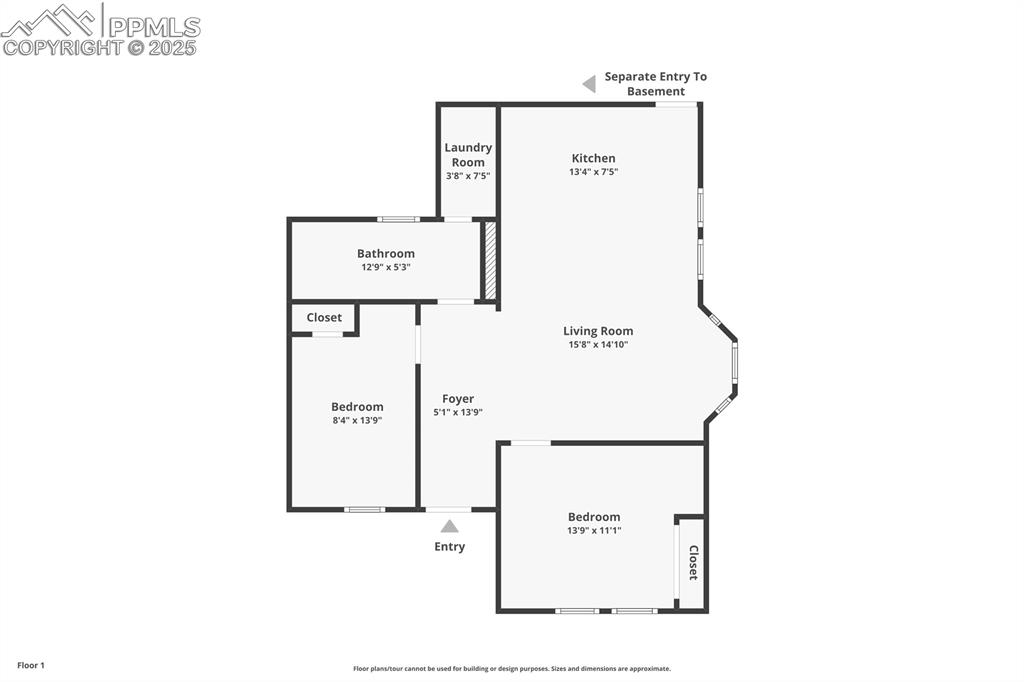 Image 41 of 42: Main Level Floor Plan