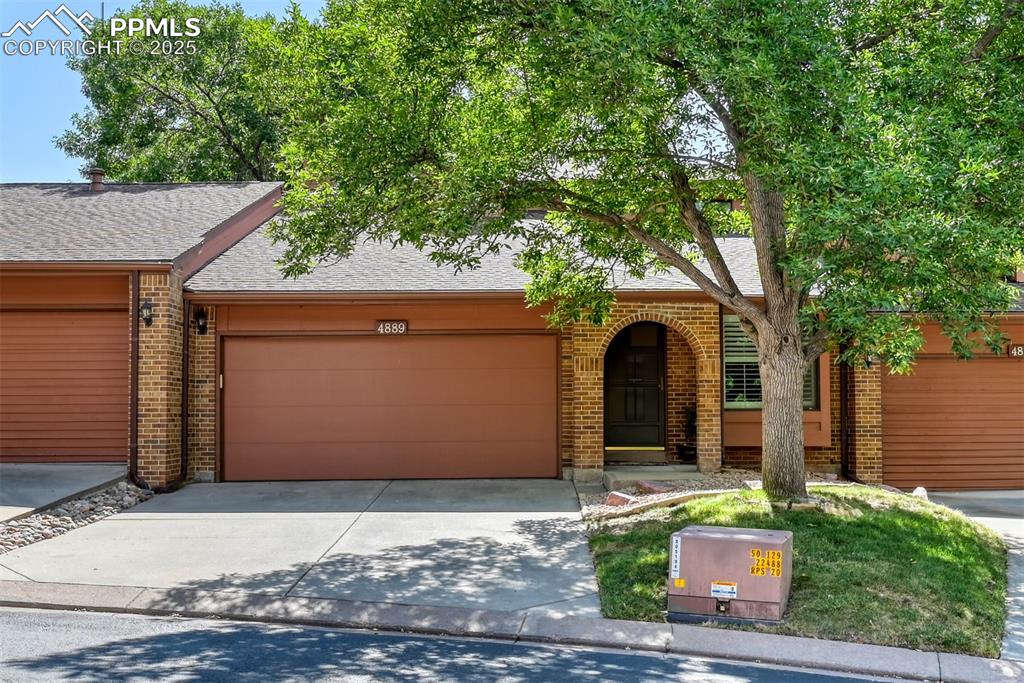 Caption: Front of Structure