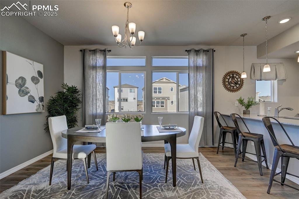 Image 9 of 23: **Photos of previous model home of same floor plan