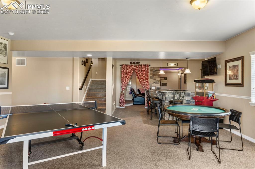 Image 41 of 41: Playroom featuring a community bar