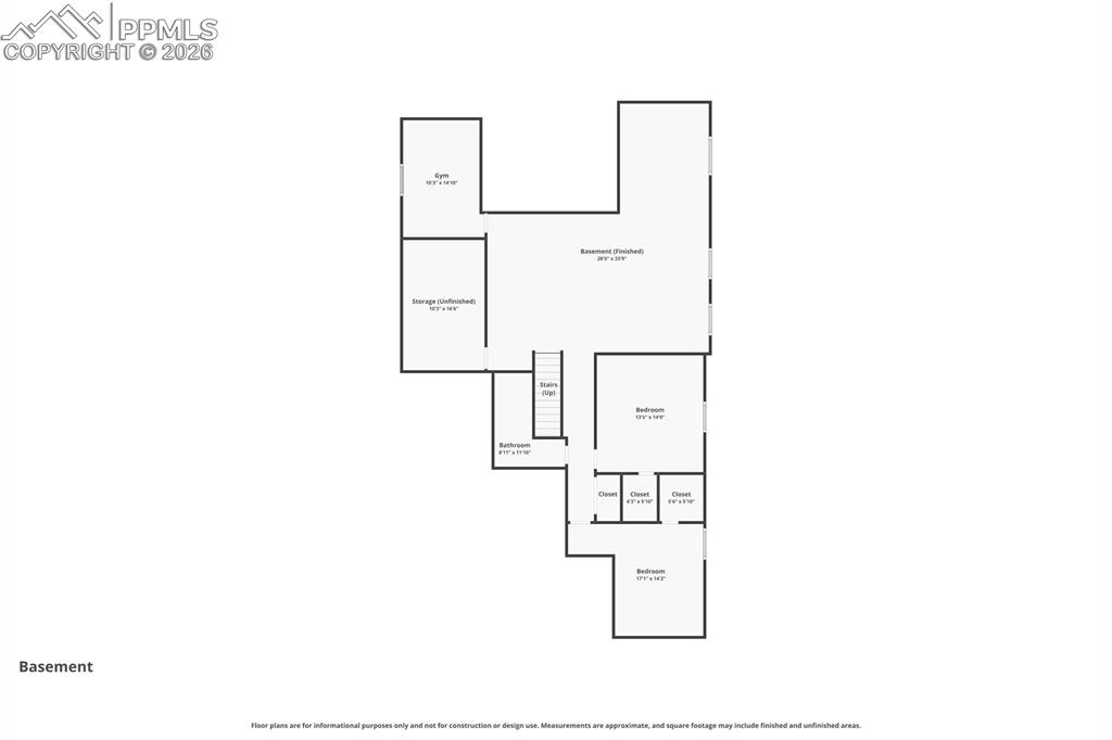 Image 44 of 44: Basement Floor Plan