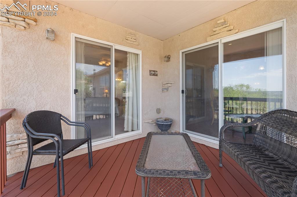 Image 45 of 49: View from deck