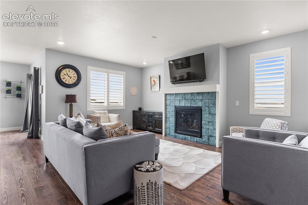 Image 6 of 41: Stunning hardwood floors throughout this home.