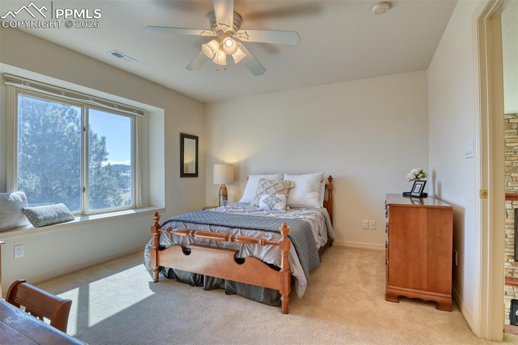 Image 24 of 47: Upstairs bedroom #1 has its own private attached bathroom. 
