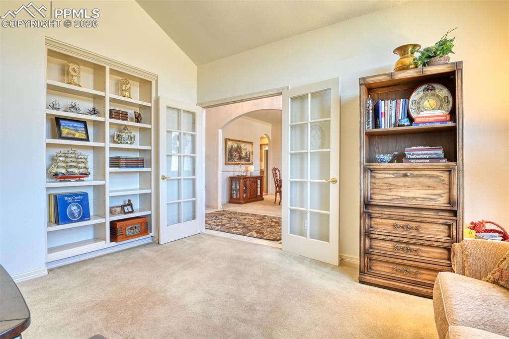 Image 8 of 47: View looking toward the entry. 