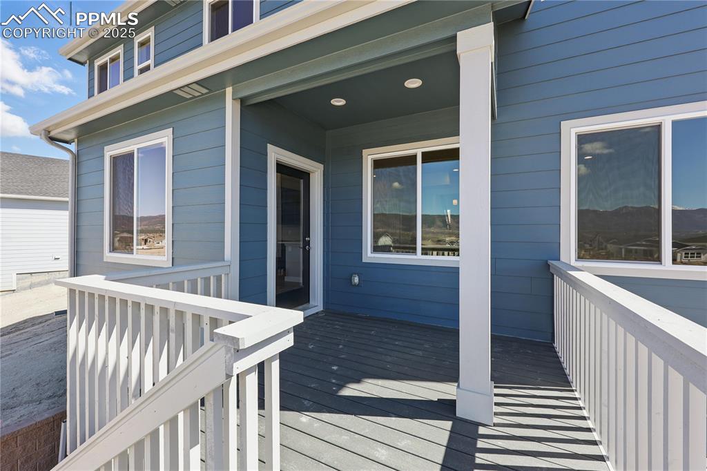 Image 31 of 36: View of wooden deck