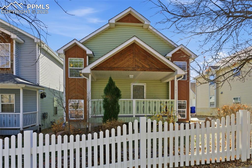 Caption: Front of Structure