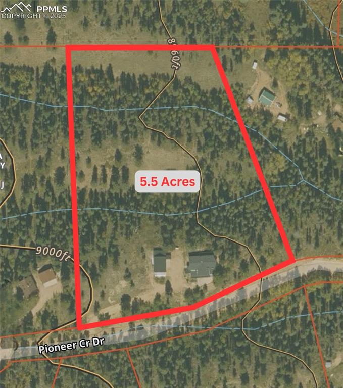 Image 43 of 50: Map / location with property boundaries highlighted