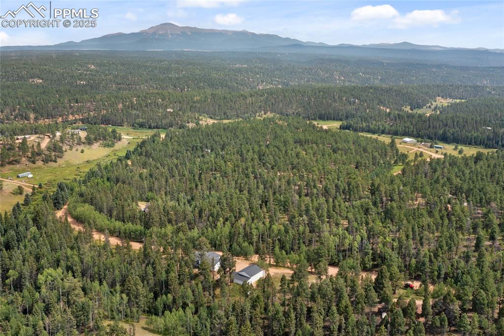 Image 44 of 50: Aerial overview of property
