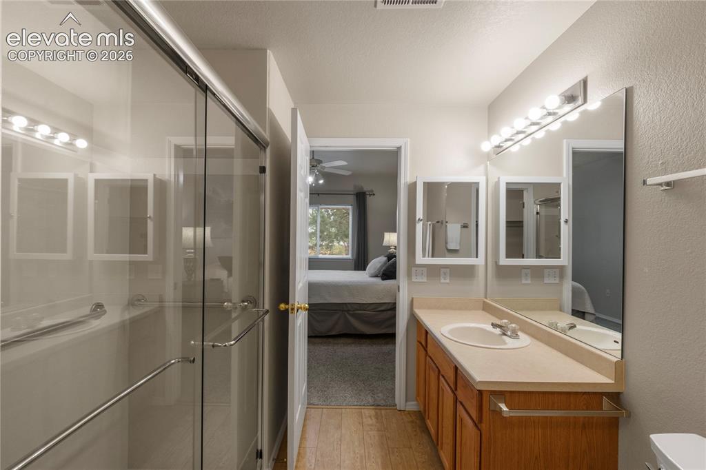 Image 28 of 45: Primary Bathroom with Walk-in Shower