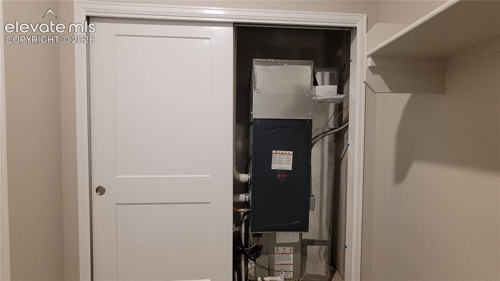 Image 32 of 42: Utility Closet Conveniently located on the Main Level!