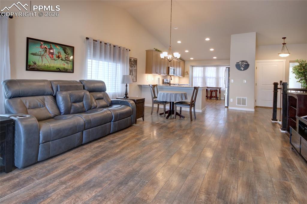 Image 9 of 36: Living room is spacious