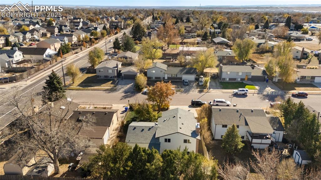 Image 31 of 34: Aerial view of property