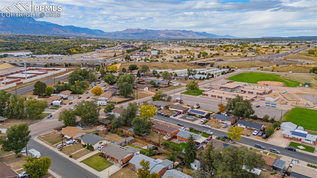 Image 34 of 37: Aerial overview of property