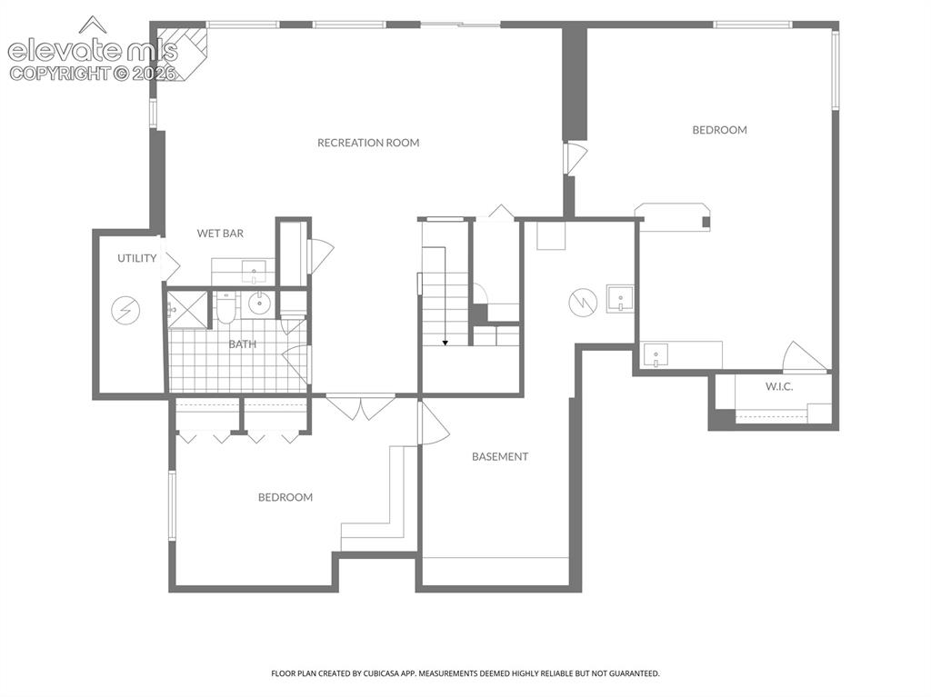 Image 32 of 34: Basement Level Floor Plan