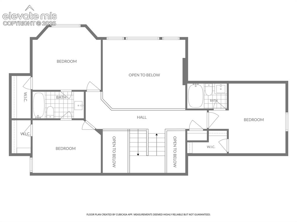 Image 34 of 34: Upper Level Floor Plan