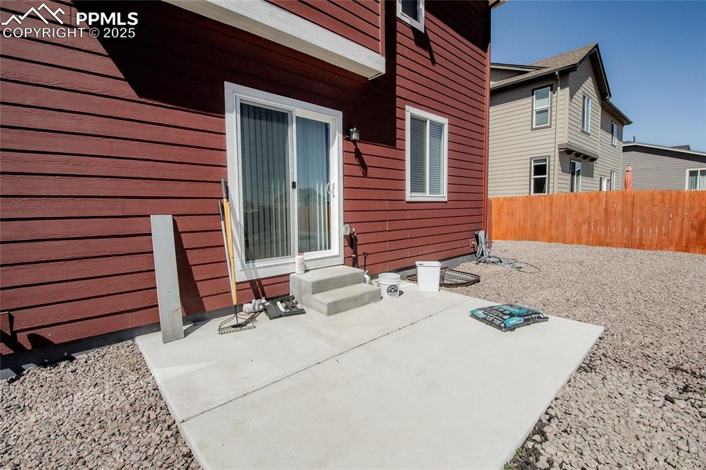 Image 24 of 25: View of back patio