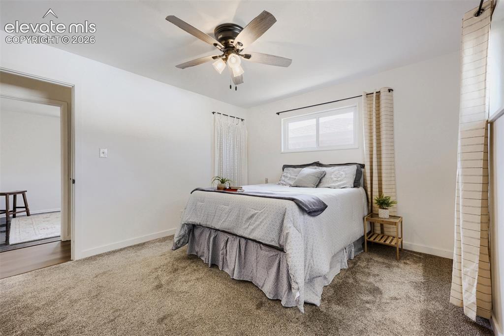 Image 11 of 20: New carpet (over original hardwood floors)