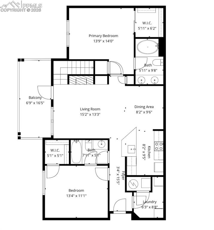 Image 34 of 34: Floor Plan