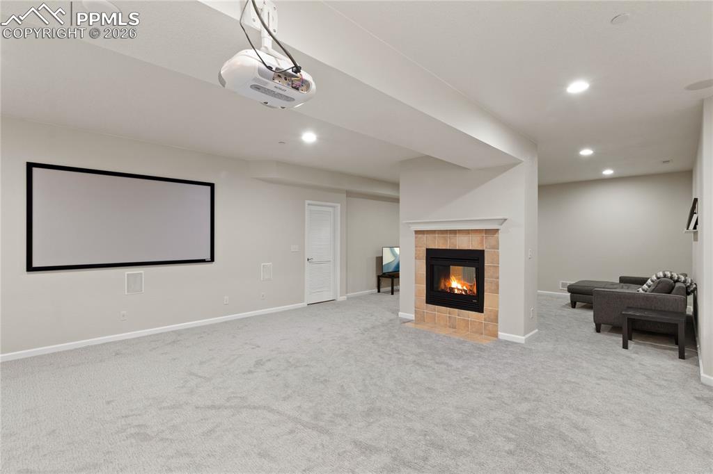 Image 34 of 40: Media Room
