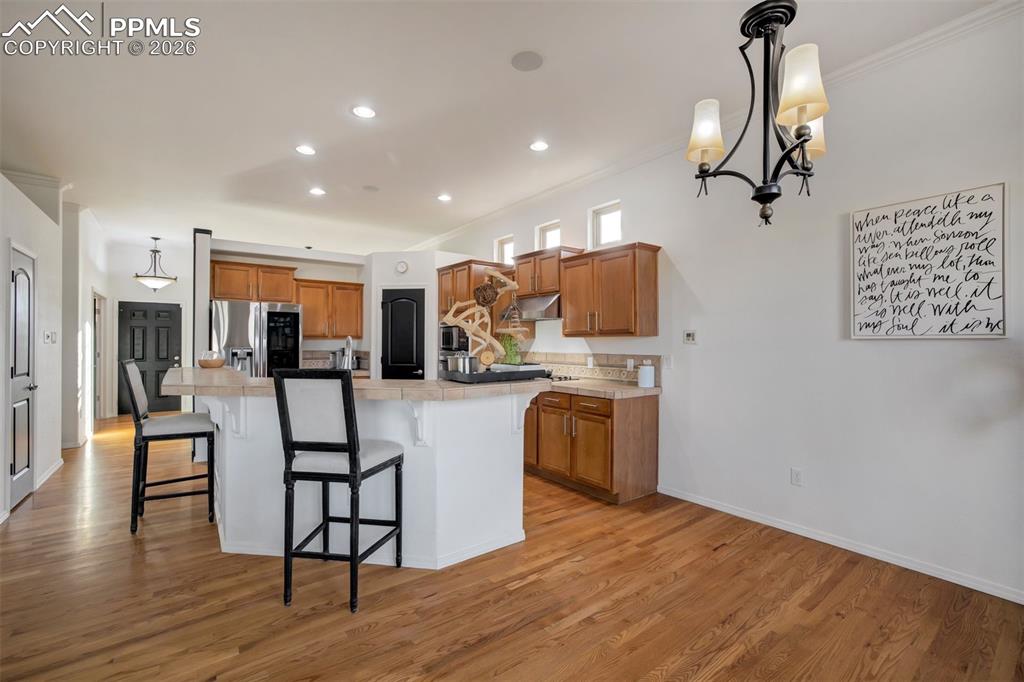 Image 16 of 50: Dining area located right next to the kitchen
