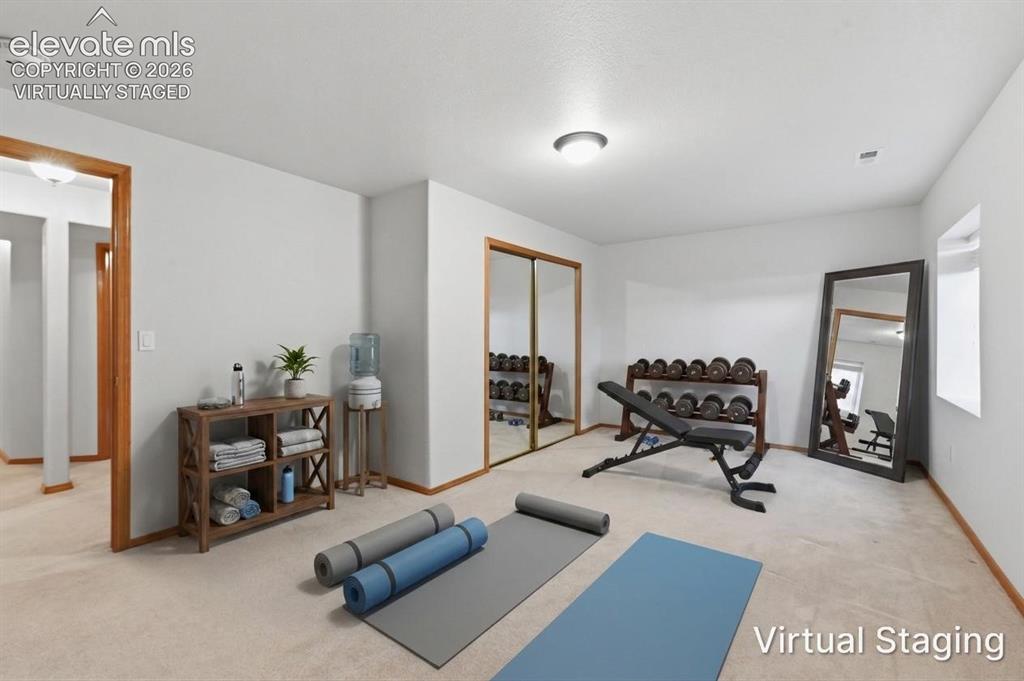 Image 37 of 50: 4th bedroom virtually staged