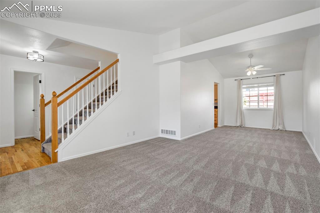 Image 10 of 48: Large living area and formal dining