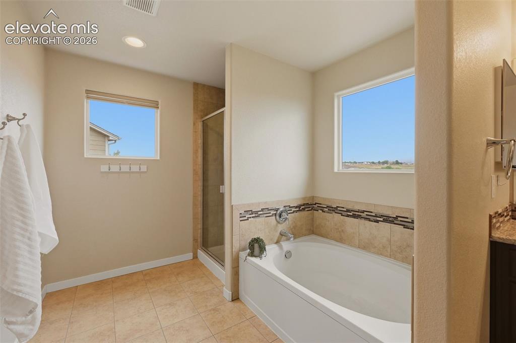 Image 28 of 45: Primary 5-piece bathroom