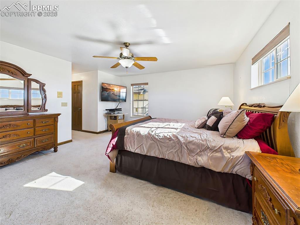 Image 19 of 50: Primary Bedroom – Alternative View – Another angle of the spacious primary