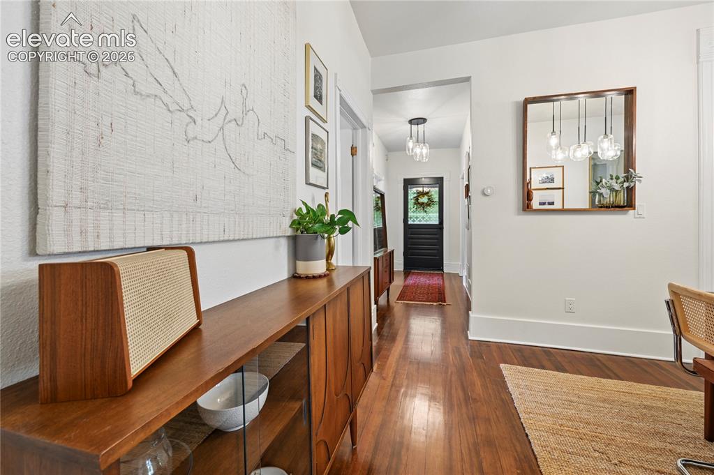 Image 10 of 47: Looking at the Entry from the Dining Room