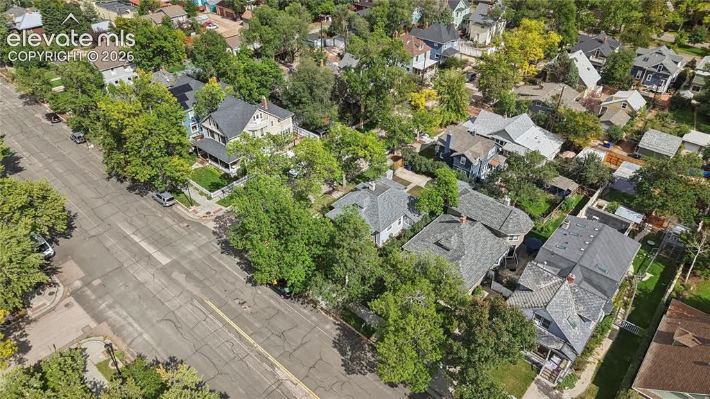 Image 41 of 47: Aerial View of the Home