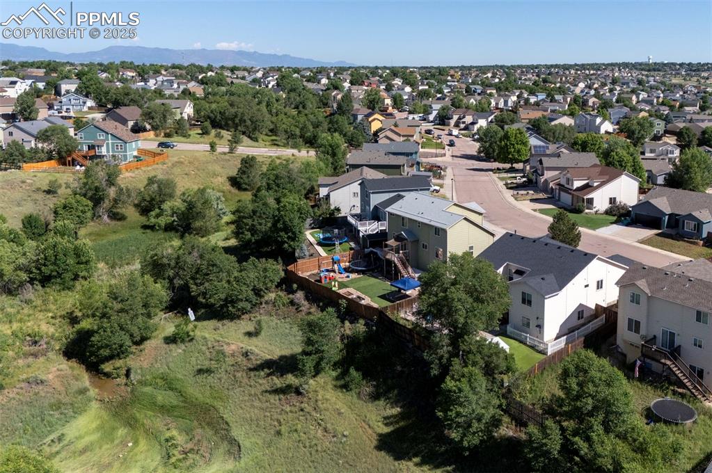 Image 41 of 44: Aerial view of property