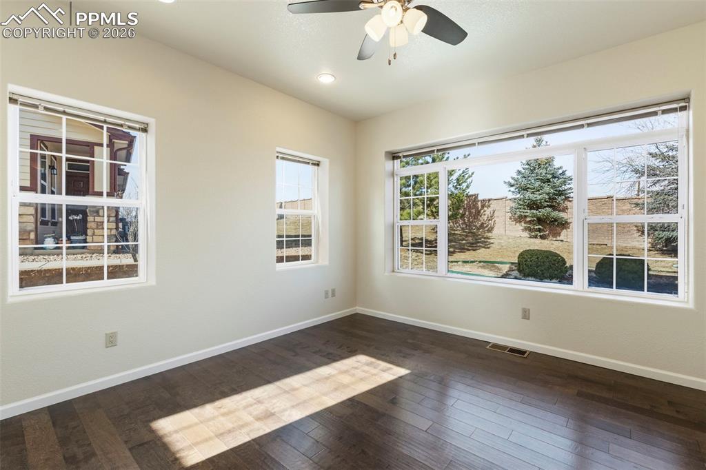 Image 10 of 26: View of Mature Landscaping from Living room