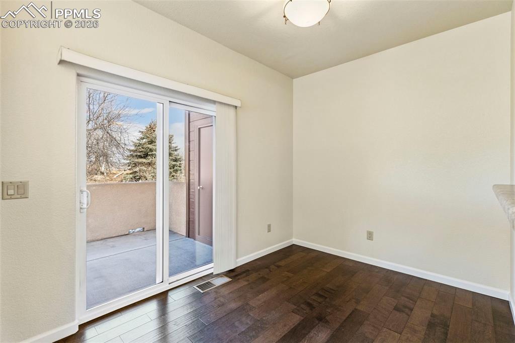 Image 8 of 26: Walkout to Private Patio