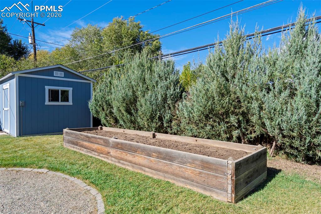 Image 39 of 49: Raised Garden Bed