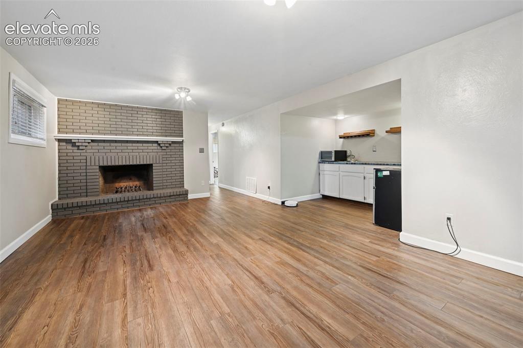 Image 20 of 33: Lower-level family room