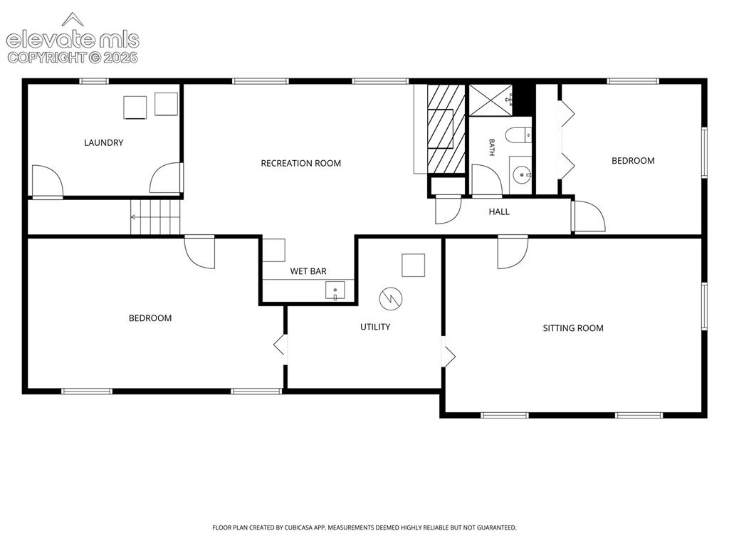 Image 33 of 33: Lower Level Floor Plan