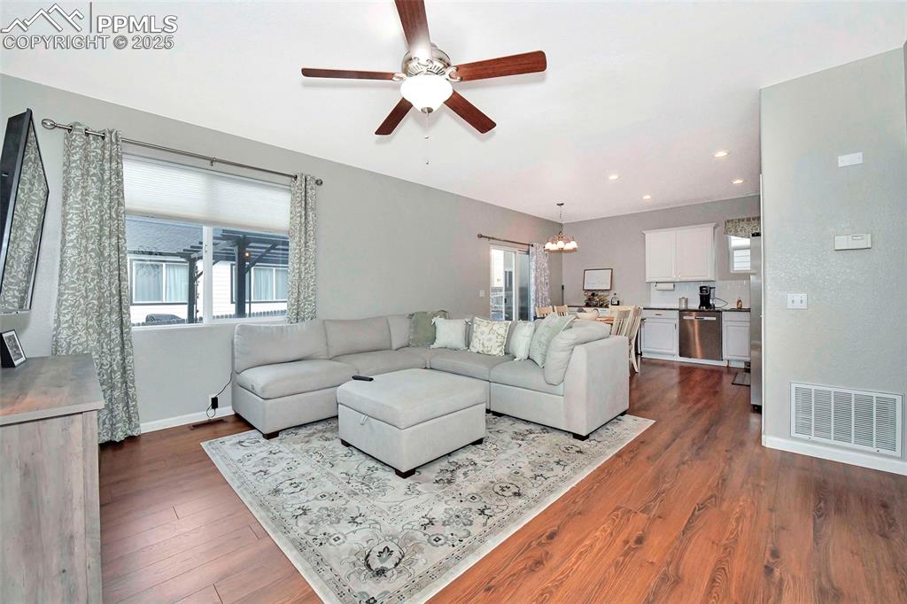 Image 4 of 28: Beautiful and durable LVP flooring throughout main level