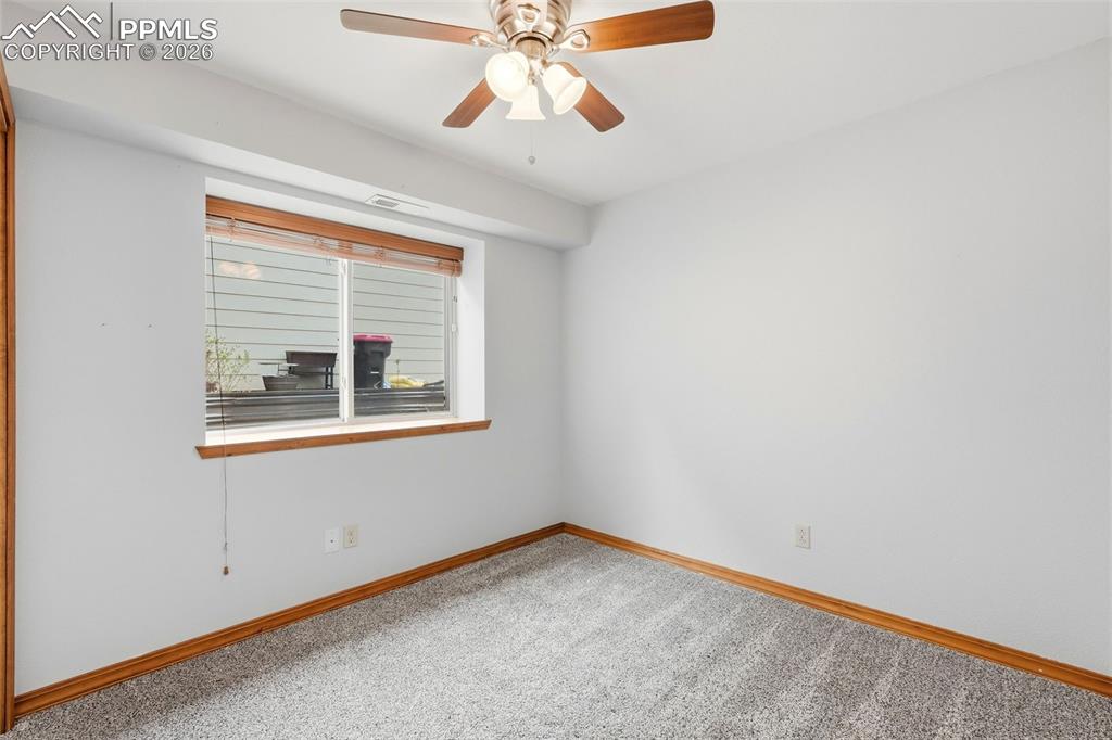 Image 36 of 50: Bedroom #4- basement