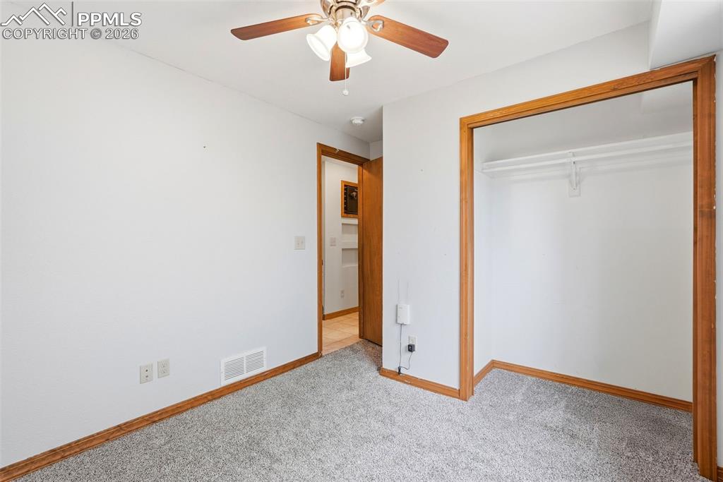 Image 37 of 50: Bedroom #4- basement (cont)