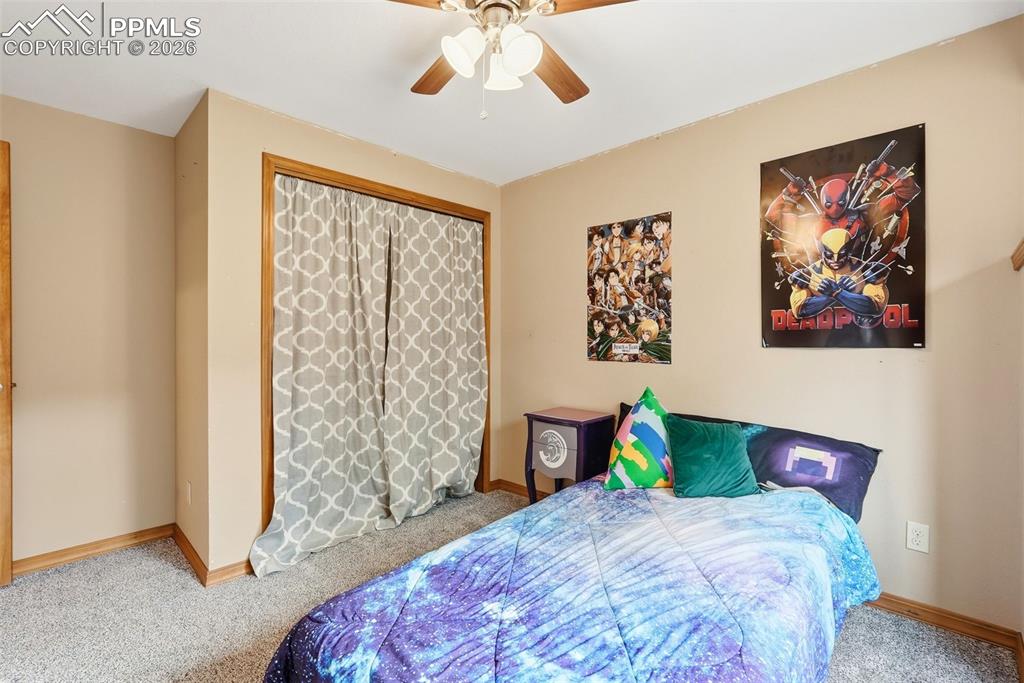 Image 39 of 50: Bedroom #5- basement (cont)