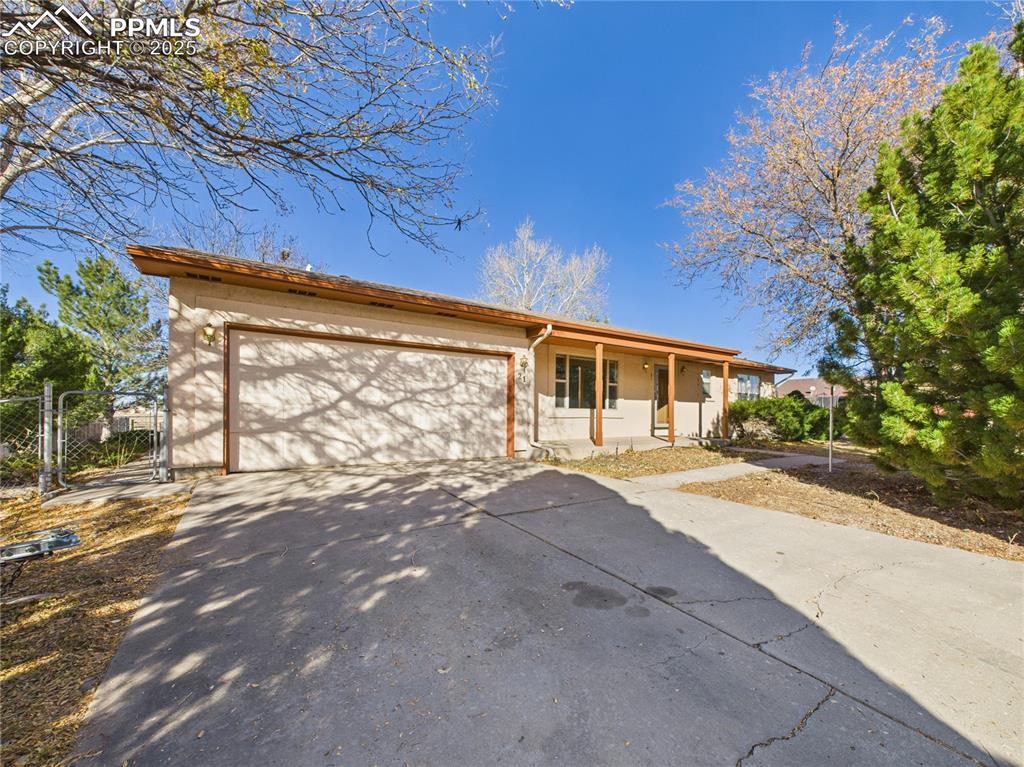 Caption: Front of Structure