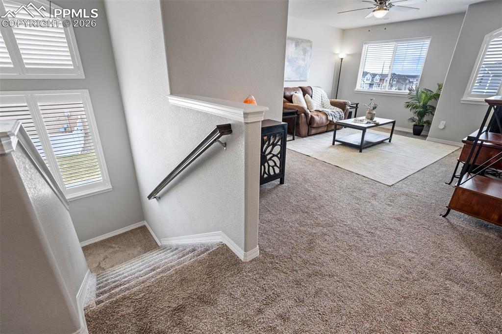 Image 16 of 45: Big windows & great flow upstairs. 